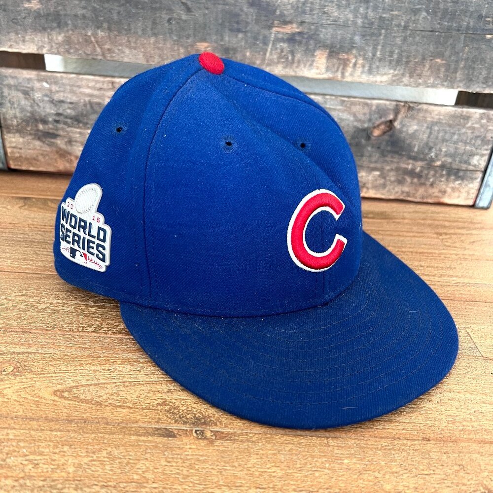 Chicago Cubs - 2016 World Series Champions - New Era 59Fifty Hat -Size 7
